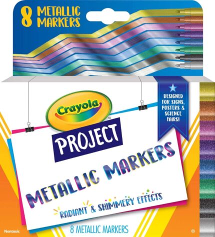  Crayola Washable Markers - Blue (12ct), Kids Broad